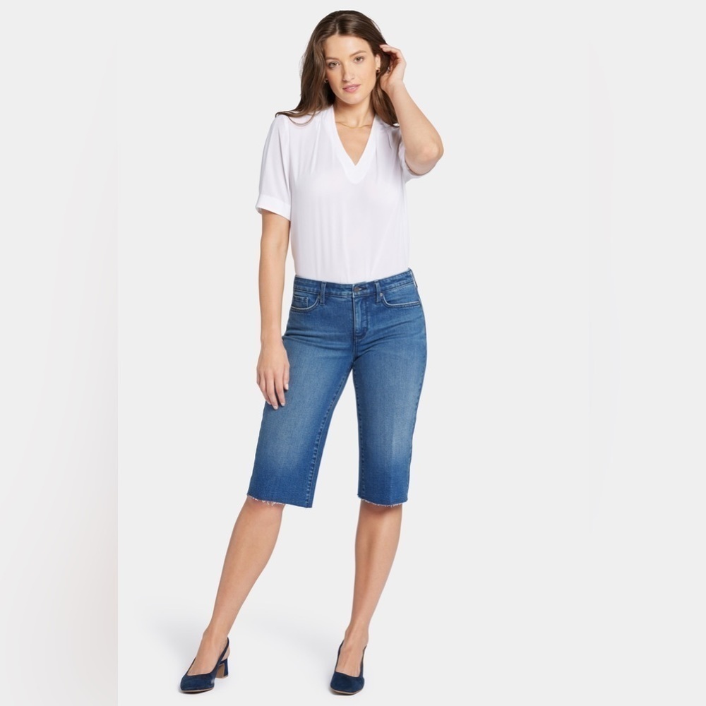 NYDJ Kristie '80s Bermuda Denim Shorts